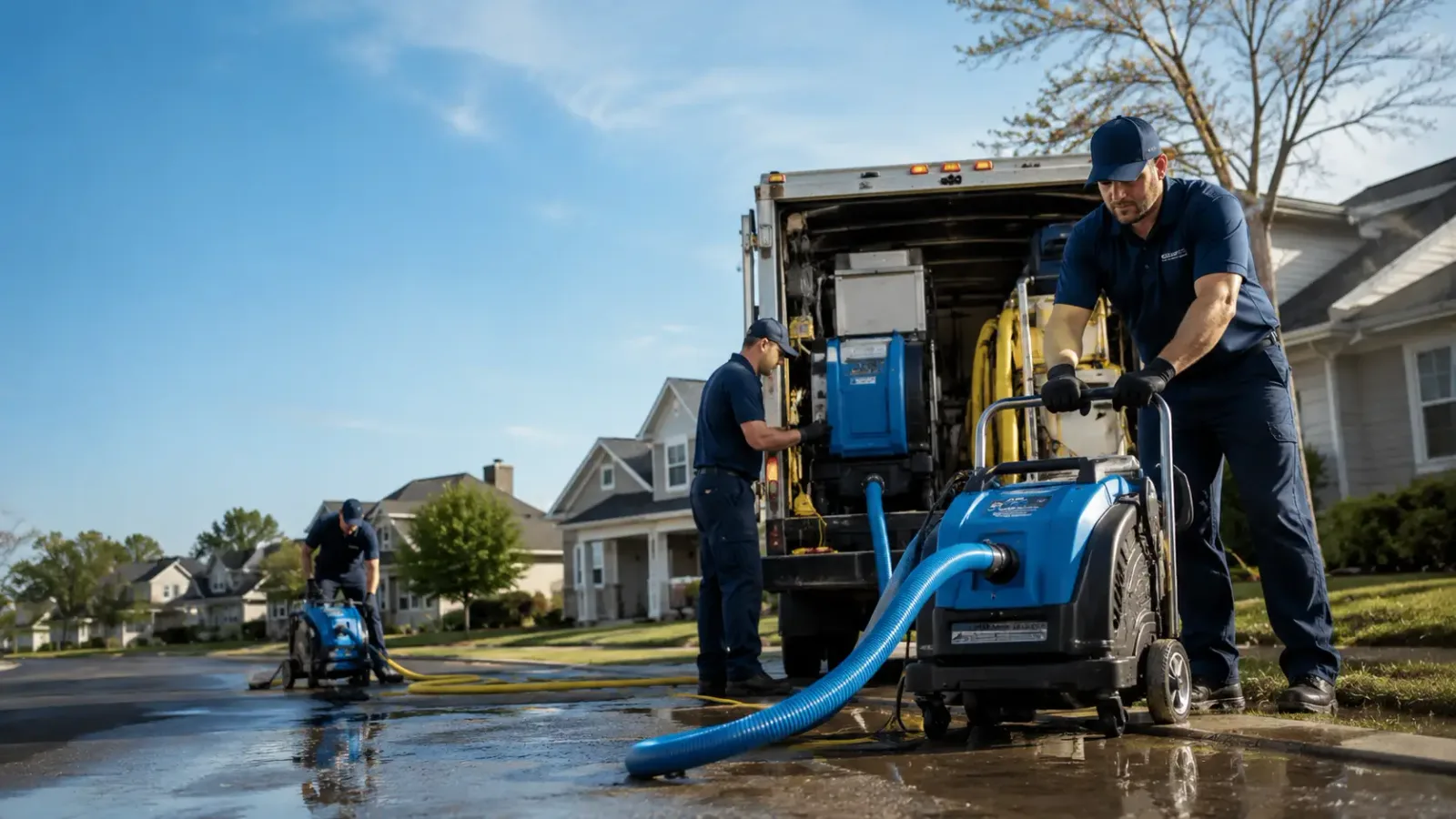 Flood Damage Cleanup in Marne, MI
